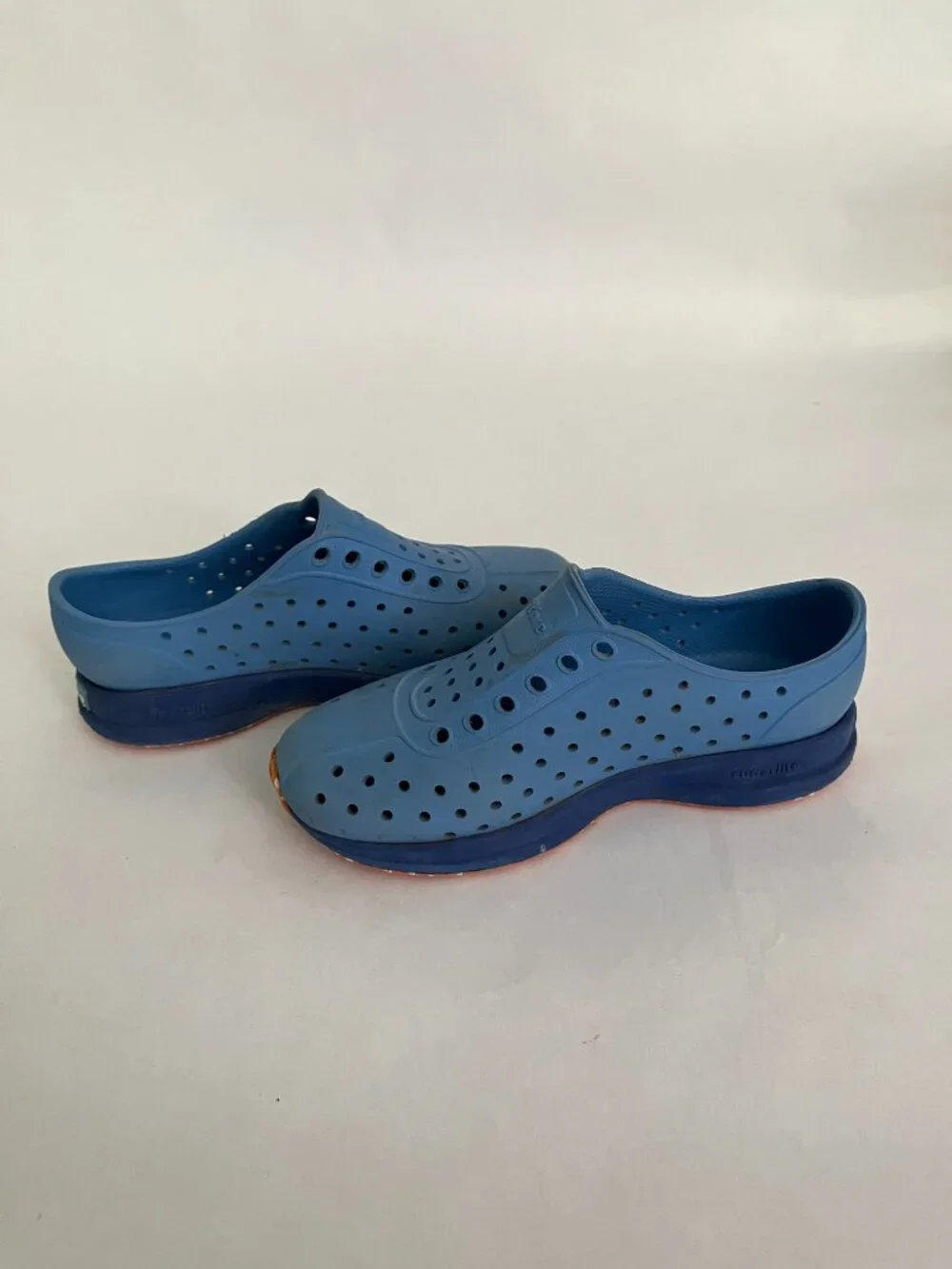 Native Kids Robbie Sugarlite Slip-On Blue and Orange Size C12
